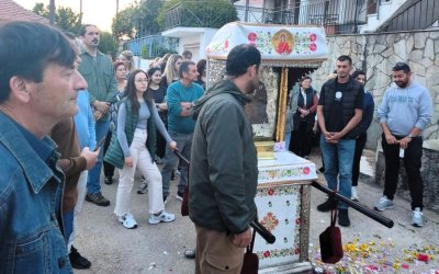 Η Λιτάνευση της Παναγίας των Σισσίων στα Βλαχάτα