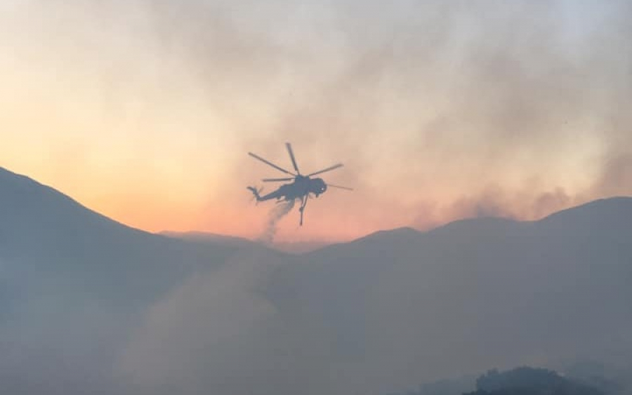 Κλιμάκιο της Διεύθυνσης Ασφάλειας Αττικής (Αντιμετώπισης Εγκλημάτων Εμπρησμού) στην Κεφαλονιά για τις πυρκαγιές