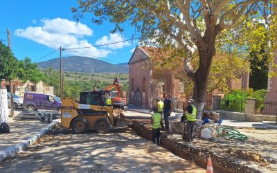 Σε εξέλιξη η αντικατάσταση των αμιαντοσωλήνων στις Κεραμειές