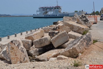 Αλέξης Μοσχονάς: ''Δεν βλέπω να τελειώνουν τα έργα στο λιμάνι του Ληξουρίου''
