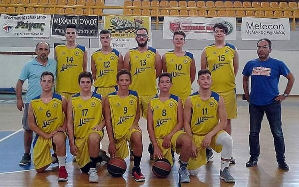 Με το δεξί οι Έφηβοι του ΑΣΚ, επιβλητική νίκη στον Πύργο....109-32!