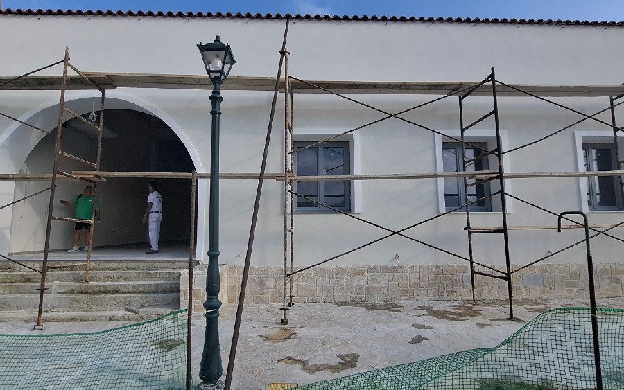 Προχωρά το Οδυσσειακό Κέντρο Ιθάκης – Αυτοψία και τελευταίες πινελιές