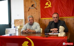 ΚΚΕ: Περιοδεία Νίκου Παπαναστάση σε Αργοστόλι και Ληξούρι