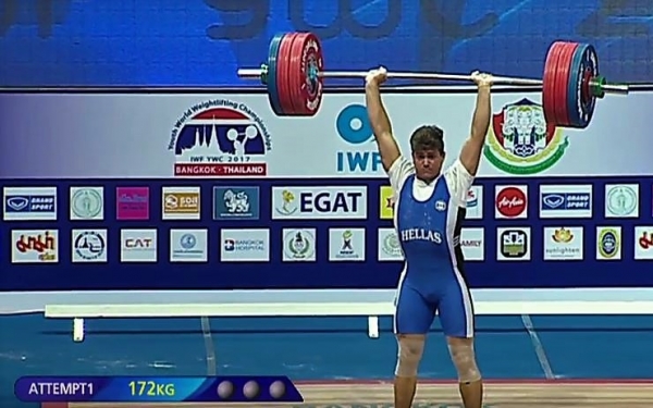 Συγχαρητήριες ανακοινώσεις για την επιτυχία του Βαγγέλη Γαλιατσάτου στο Παγκόσμιο της Αρσης Βαρών