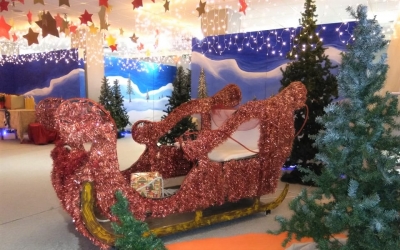 Ανοίγει σήμερα το όμορφο εργαστήρι του Άι Βασίλη στο Αργοστόλι (εικόνες)