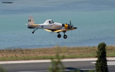 Προσγειώθηκαν στην Κεφαλονιά τα πρώτα εναέρια μέσα πυρόσβεσης για την αντιπυρική περίοδο