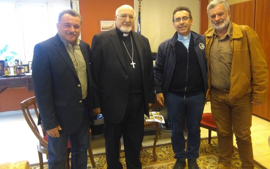 Βοήθεια από τον Γαλιατσάτο στον Καθολικό Αρχιεπίσκοπο Κερκύρας, Ζακύνθου – Κεφαλληνίας για τη διάσωση του ναού της Παναγίας Τενέδου