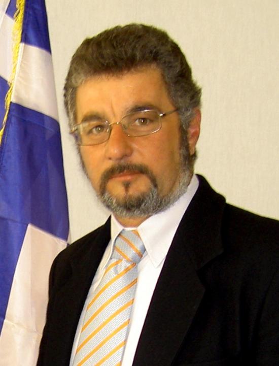Ο Πρόεδρος της ΤΚ Μεταξάτων Ευάγγελος Μοσχόπουλος 
