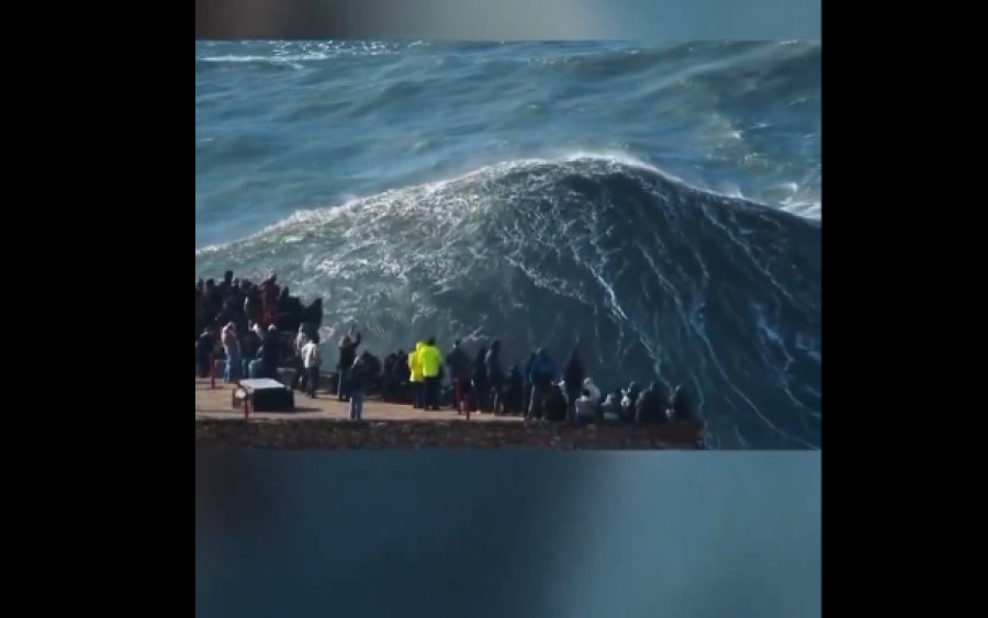 Πορτογαλία: Ο φακός «αιχμαλωτίζει» τα θηριώδη κύματα του Ναζαρέ