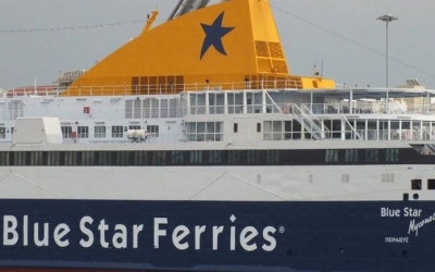 Λήμνος: Σε καραντίνα το πλοίο Blue Star Mykonos μετά από ύποπτο κρούσμα κορωνοϊού