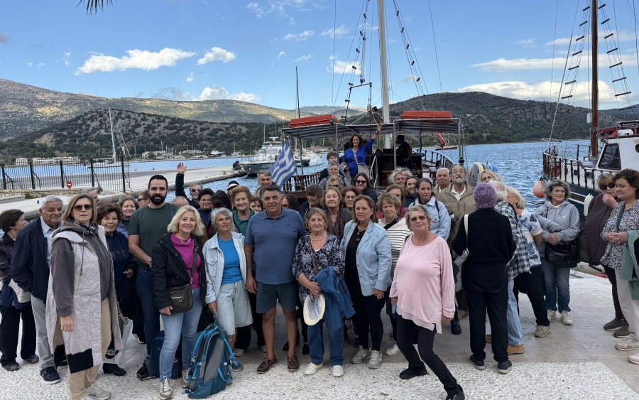 Κρουαζιέρα αγάπης για τα μέλη των ΚΑΠΗ Κεφαλληνίας