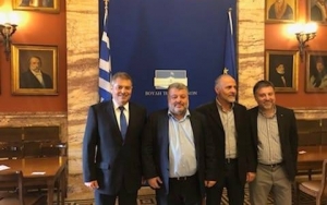 Πραγματοποιήθηκε η συνάντηση στο Υπουργείο Πολιτισμού με την Υπουργό Λίνα Μενδώνη- Περιφέρεια: "Σύντομα ευχάριστες ειδήσεις σε κρίσιμα θέματα..."