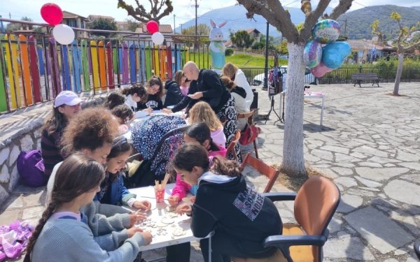 Πασχαλινή δράση για τα παιδιά από την τοπική κοινότητα Διβαράτων