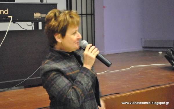 Ευχαριστίες και Ευχές από την Κατερίνα Μαρούλη, πρώην Πρόεδρο του Συλλόγου ο "Αιγιαλός"