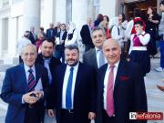 Στην εκδήλωση για τα 150 χρόνια από την Ένωση των Επτανήσων στον Πειραιά βρέθηκε ο Θεόφιλος Μιχαλάτος