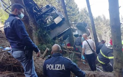 Πτώση τελεφερίκ στην Ιταλία: Βίντεο – ντοκουμέντο από την τραγωδία με τους 14 νεκρούς (Προσοχή σκληρές εικόνες)