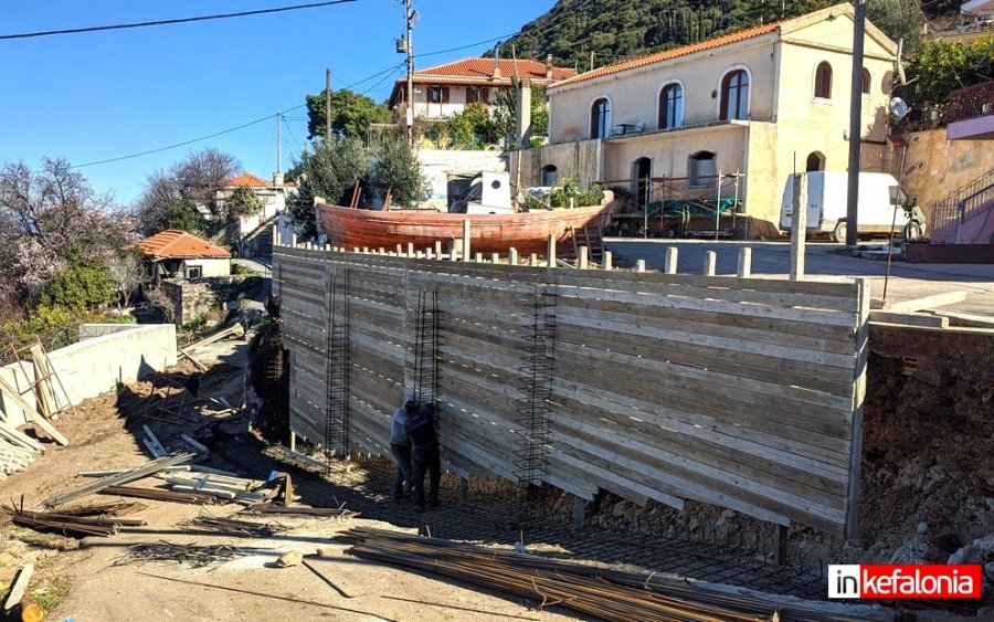 "Έργο ζωτικής σημασίας!" - Ξεκίνησαν τα έργα οδοποιίας - τοιχοποιίας στην Τοπική Κοινότητα Νυφίου (εικόνες/video)