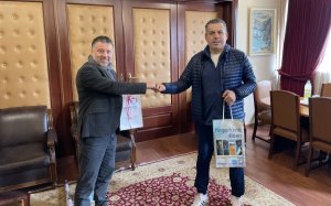 Με τον Πρόεδρο των βετεράνων καλαθοσφαιριστών Ελλάδος συναντήθηκε ο Σταύρος Τραυλός