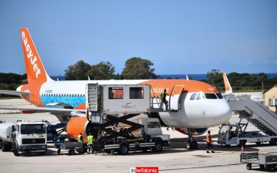 Ξεκίνησε η τουριστική περίοδος με την πρώτη άφιξη της EASYJET στην Κεφαλονιά