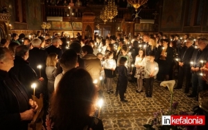 Με κατάνυξη η κορύφωση του Θείου δράματος στον Παντοκράτορα και τον Ι.Ν. Αγίου Νικολάου Μηνιατών στο Ληξούρι (εικόνες)