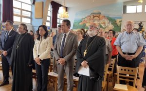 Ο Πρύτανης του Ιον. Πανεπιστημίου Κεντρικός Ομιλητής στην τελετή αποφοίτησης του Λυκείου του Αγ. Δημητρίου στην Αστόρια