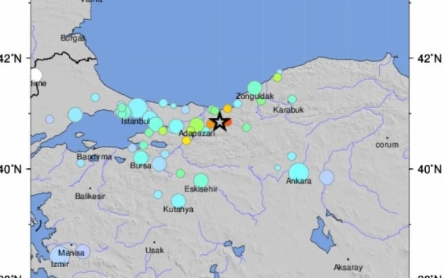 Ισχυρός σεισμός στην Τουρκία - τουλάχιστον 22 τραυματίες