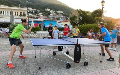 Ολοκληρώθηκε με επιτυχία η δράση &quot;Τόπος και Αθλητισμός&quot; στην Ιθάκη, με αθλημα γνωριμίας το πινγκ - πονγκ (εικόνες)