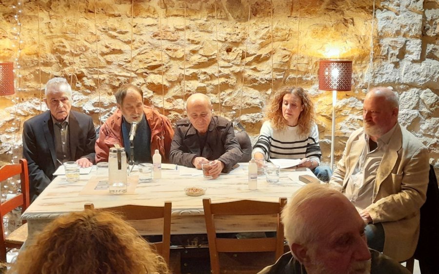 Παρουσιάστηκε στην Αθήνα το νέο βιβλίο του Γρηγόρη Καγγελάρη "Λύκος για πάντα" (εικόνες)