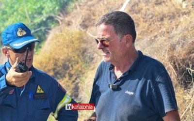 Κωνσταντάτος στον COSMOS 96,5: «250 στρέμματα έγιναν στάχτη – Σε επιφυλακή Πυροσβεστική και εθελοντές»