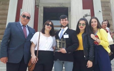 Βράβευση του αριστούχου συμπατριώτη μας Ευαγγελινού Μιχελή από την Eurobank