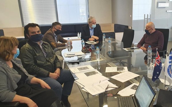 Συνάντηση εργασίας Αντιπεριφερειάρχη με τον Υπ. Κλιματικής κρίσης και Πολιτικής προστασίας Χρήστο Στυλιανίδη