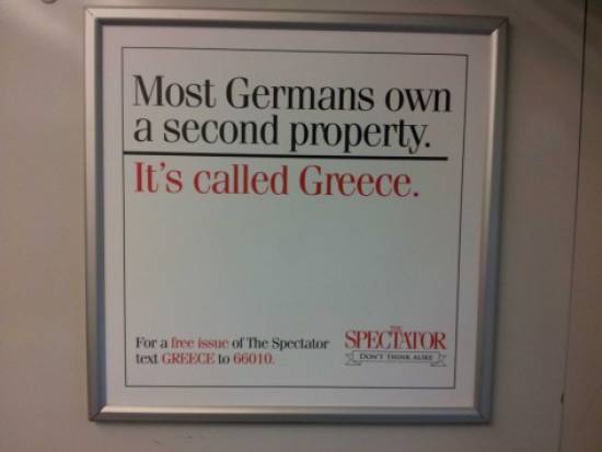 Προκλητική διαφήμιση “κοροϊδεύει” την Ελλάδα!