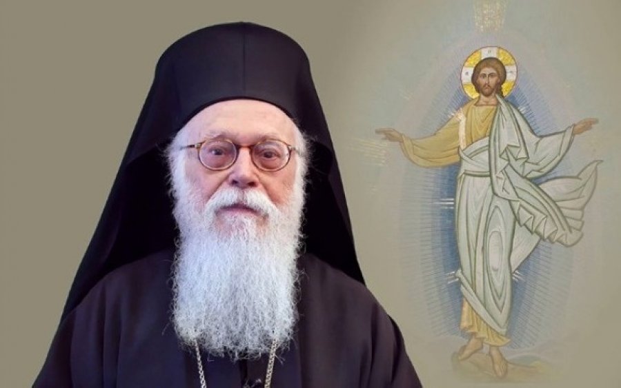Το μήνυμα του αρχιεπισκόπου Αλβανίας Αναστάσιου από την εντατική του Ευαγγελισμού