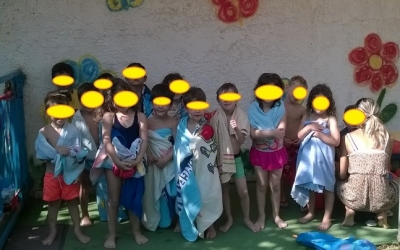 Ημέρα πισίνας στο Κόκκινο Μπαλόνι!