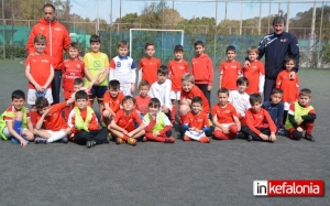 «Σκάναρε» ο Μάριο Μπόνιτς την πρόοδο των νεαρών αθλητών της ακαδημίας της Arsenal στην Κεφαλονιά (εικόνες + video)