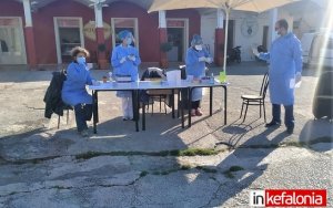 Σε εξέλιξη η διαξαγωγή Rapid Test στις Λαϊκές Κατοικίες Αργοστολίου