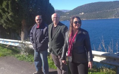 Αυτοψία Κουρή και Σαρδελή στο επαρχιακό οδικό δίκτυο της Ιθάκης