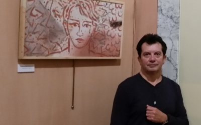 Ο Κώστας Ευαγγελάτος συμμετέχει τον Μάιο σε ομαδικές εκθέσεις στη Σύρο, το Φάληρο και το Παρίσι