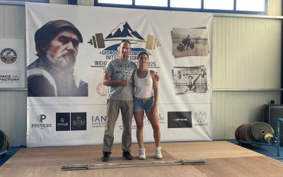 Η Χαρά Μεταξά κατέκτησε τη 2η θέση στο Διεθνές Κύπελλο Άρσης Βαρών