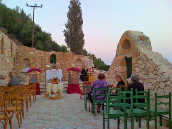 Η Παναγιά η Ζαπάνταινα στην Σκάλα (εικόνες)