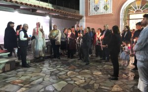 Ανάσταση στον Ι.Ν. Κοιμήσεως Θεοτόκου Περατάτων (video)