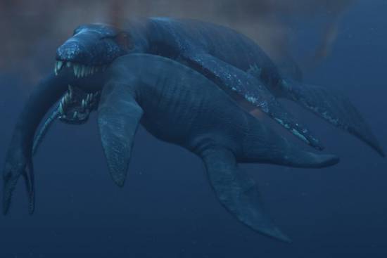 Το αρχαίο θαλάσσιο ερπετό Pliosaurus funkei που κυριαρχούσε στις θάλασσες πριν 150 εκατομμύρια χρόνια