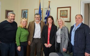 Τη Ζάκυνθο επισκέφθηκε η Αντιπεριφερειάρχης Επιχειρηματικότητας Ελένη Παπαναστασάτου