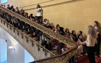 Υποδοχή στη Βουλή των Ελλήνων του 2ου Δημοτικού Σχολείου Ληξουρίου