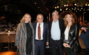 Ο Σταύρος Σπαθής στην κοπή πίτας του Επαγγελματικού Επιμελητηρίου Αθηνών