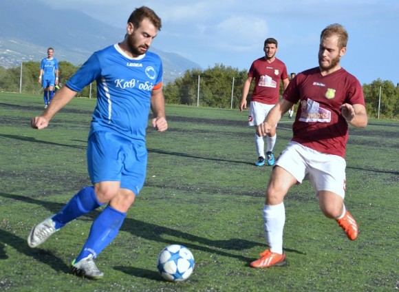 Φάση απο τον αγώνα Φωκάτα - Πρόννοι