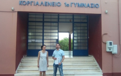Ευχαριστήριο στην Πρόξενο της Ιταλίας στην Κεφαλονιά Γκρατσιέλλα Λ. Μικελέτι Αννίνου Καβαλιεράτου