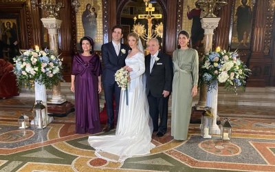 Παντρεύτηκε ο γιος της Ρόδης Κράτσα στο Λονδίνο (εικόνες)
