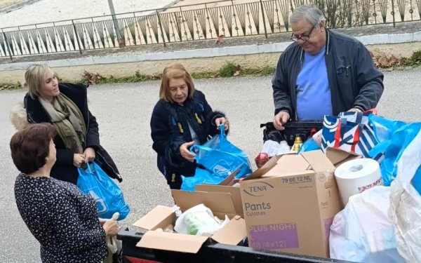 Συγκινητική ανταπόκριση στην πρωτοβουλία δωρεών της Κοινότητας Μεταξάτων