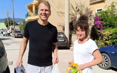 Δήμος Σάμης: Θερμές ευχαριστίες προς την Ivana και τον Martin